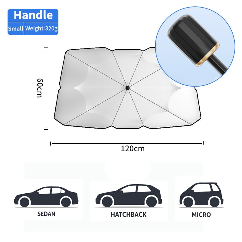 Car Sunshade Windshield Umbrella