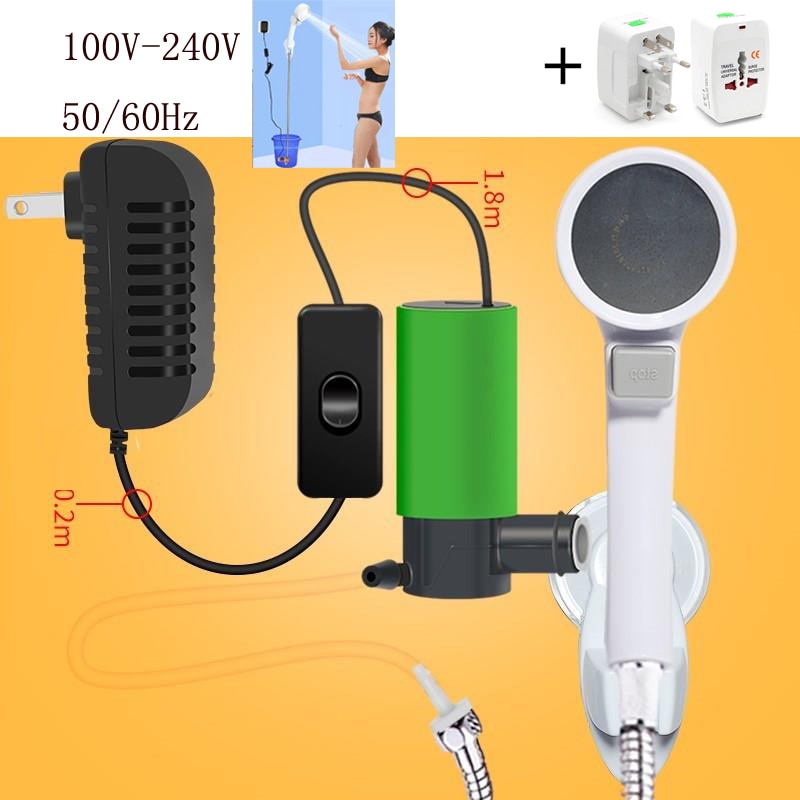 Home And Car Portable Bath Shower 12v