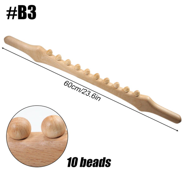 Massage wooden stick B.12