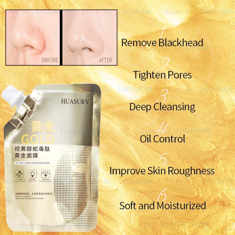 Gold Mask Moisturizing Skin