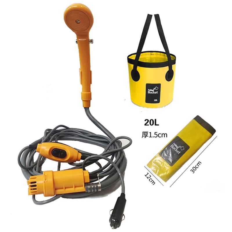 Home And Car Portable Bath Shower 12v