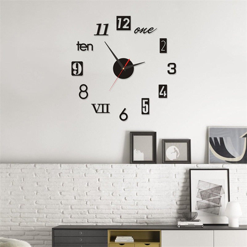 Glowing Wall Clock