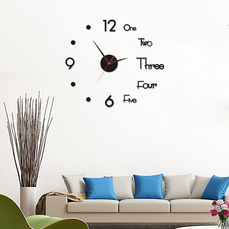 Glowing Wall Clock