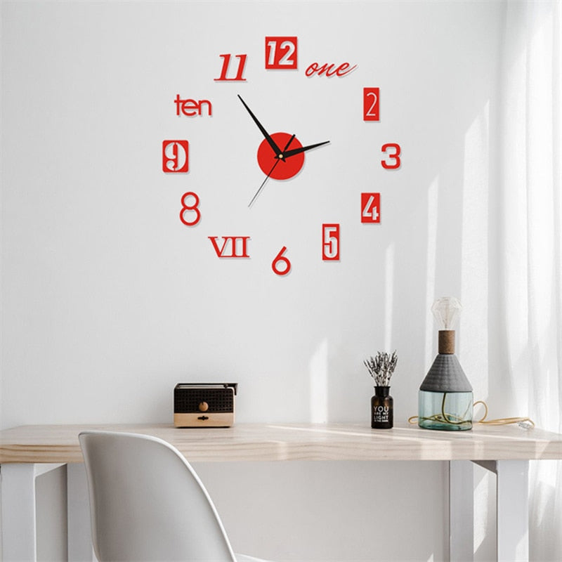 Glowing Wall Clock
