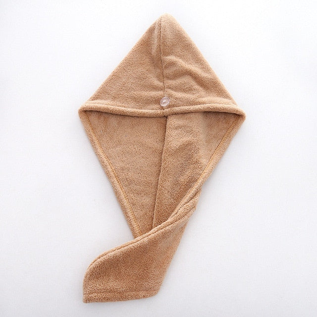 Super Towel rapid drying hair towel