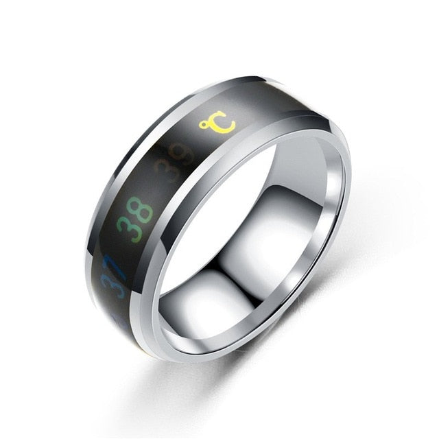 Smart ring temperature meter for women and men