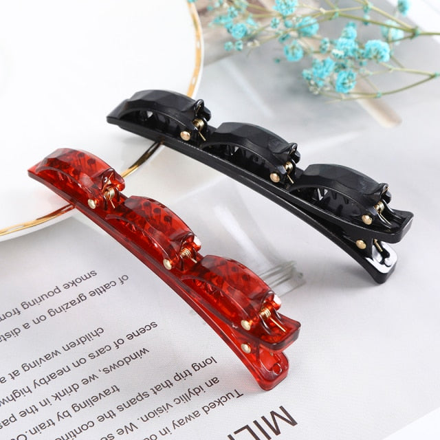 Adjustable headband made of precious stones