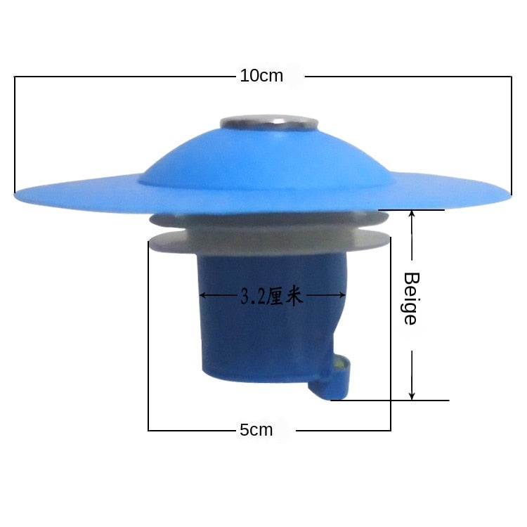 Washbasin Sink Plug Press Floor Drain