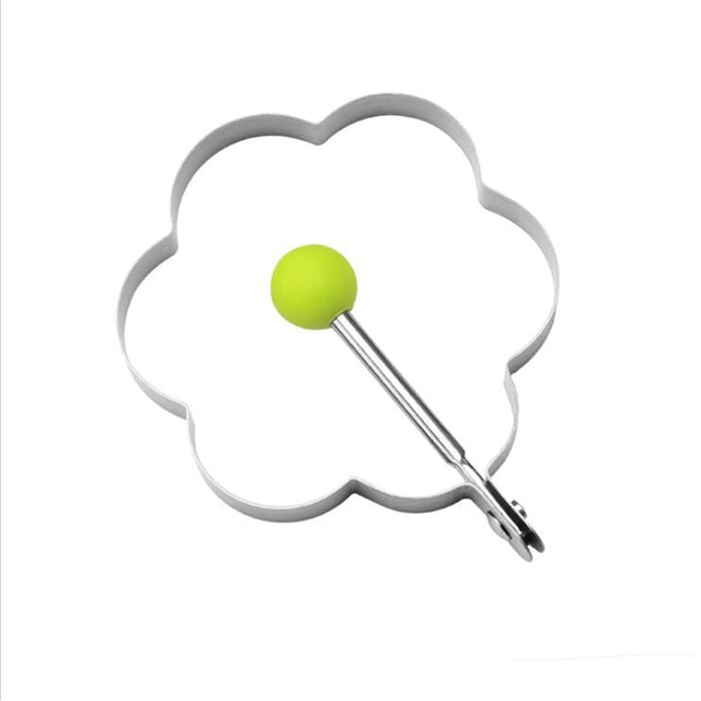 stainless steel fried egg