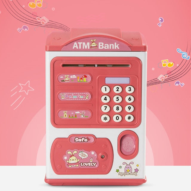 Piggy Bank ATM Fingerprint