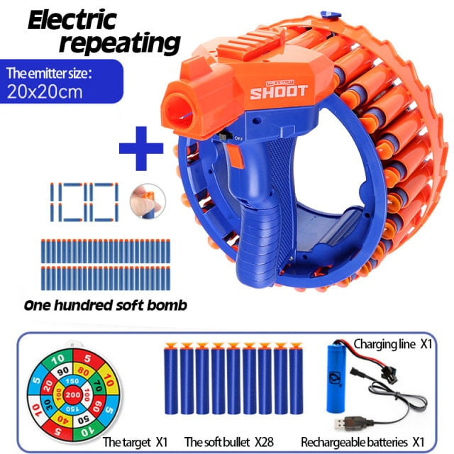Electric Mega Gun Bomb Toy