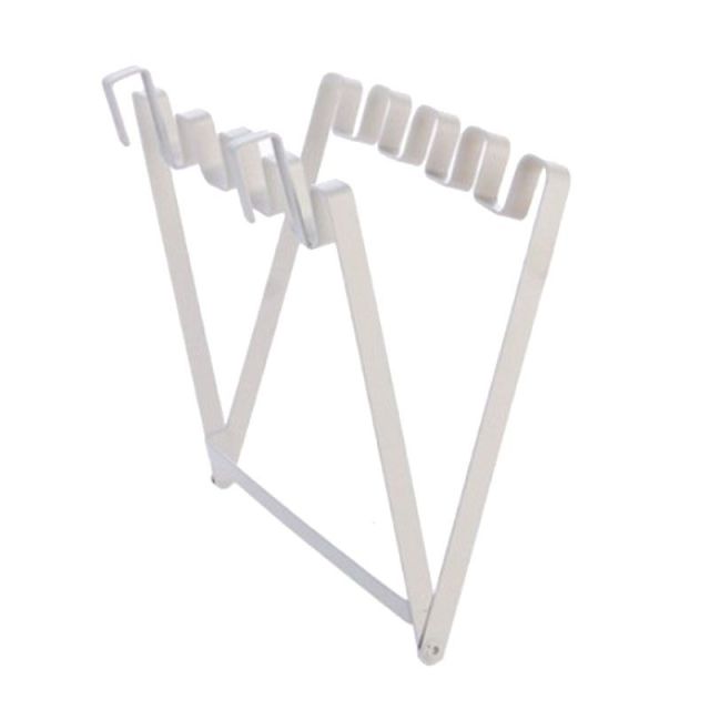 Wonderlife Kitchen Storage Rack Holder Hooks Foldable Iron Garbage Bag Hanging Rack Portable Household Garbage Bag Bracket Hooks