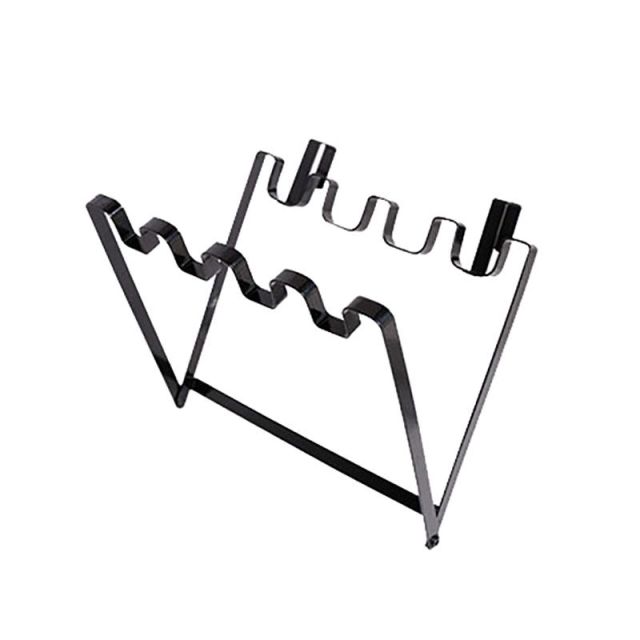 Wonderlife Kitchen Storage Rack Holder Hooks Foldable Iron Garbage Bag Hanging Rack Portable Household Garbage Bag Bracket Hooks