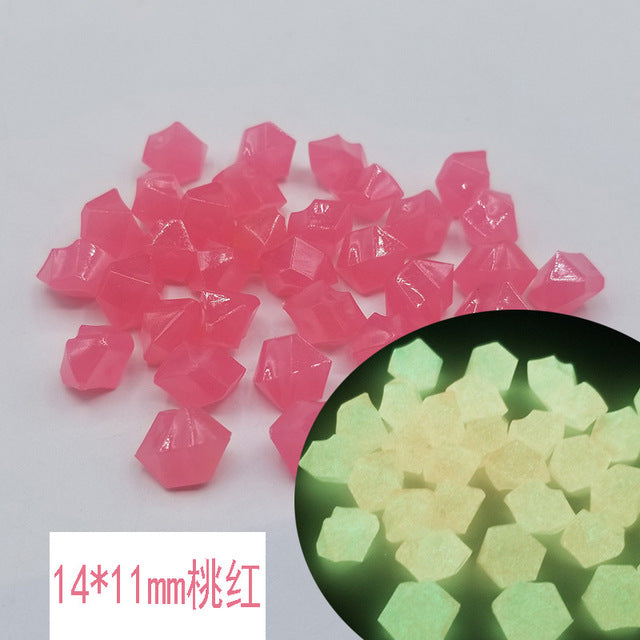New 100pcs Luminous Stones Fish