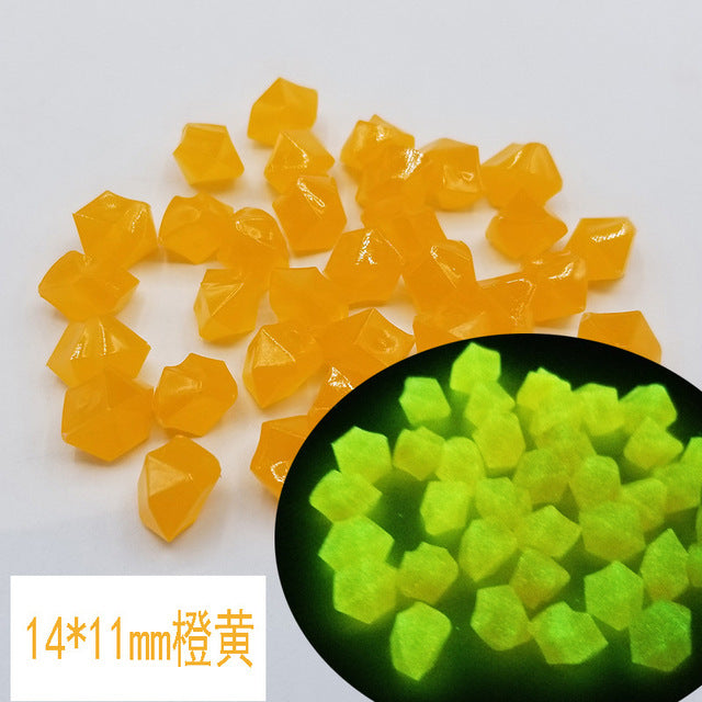 New 100pcs Luminous Stones Fish