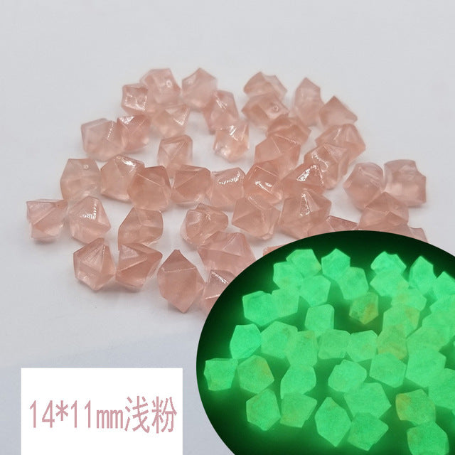 New 100pcs Luminous Stones Fish