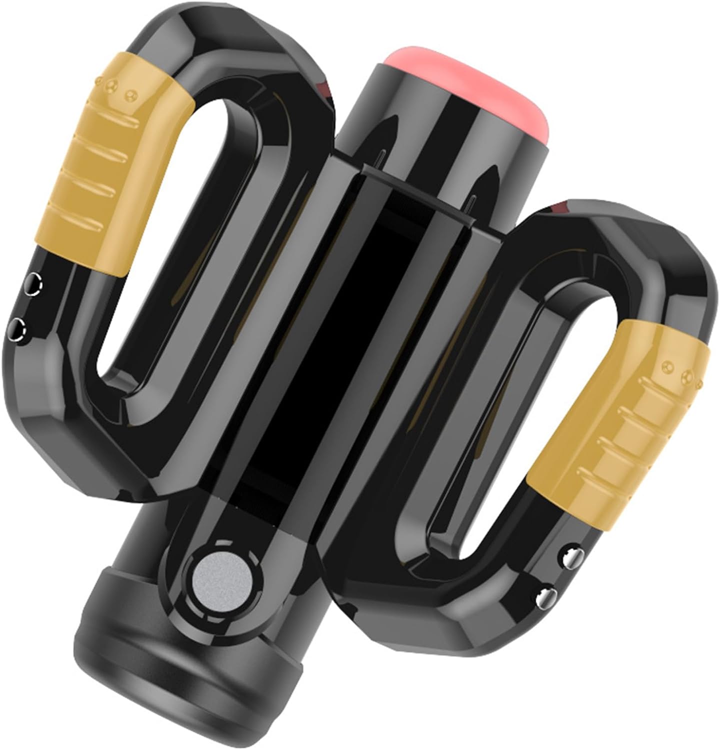 Electric Retractable Masturbation Device with Two Handles Male Electric Masturbator, Masturbators Penis Trainers, Sex Toys