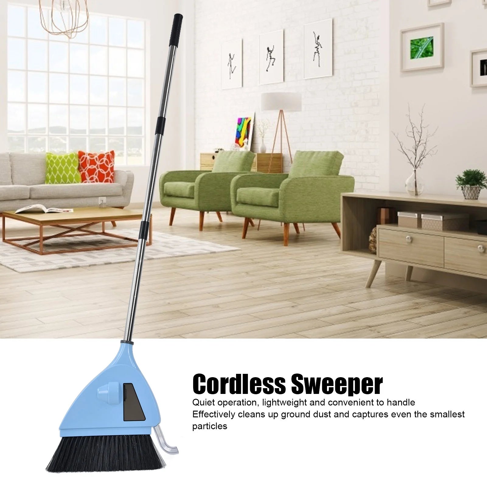 DualClean 2-in-1 Vacuum Broom | Cordless Power