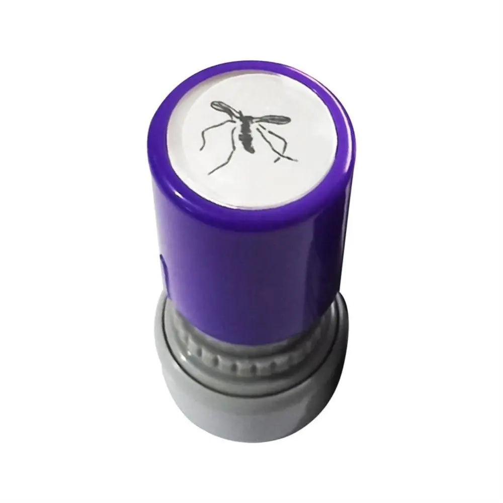 Funny mosquito stamps