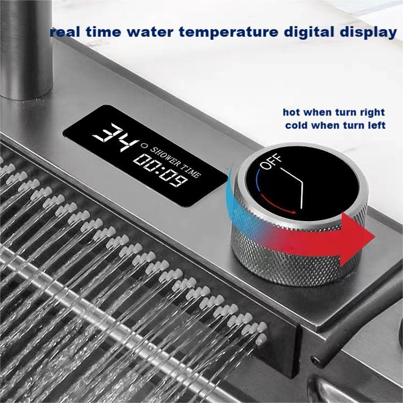 2023 Modern Waterfall Sink