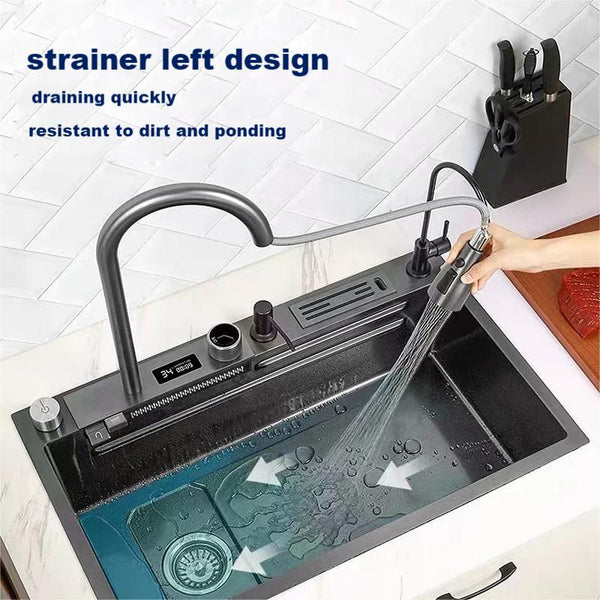 2023 Modern Waterfall Sink