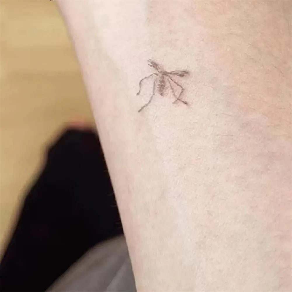 Funny mosquito stamps