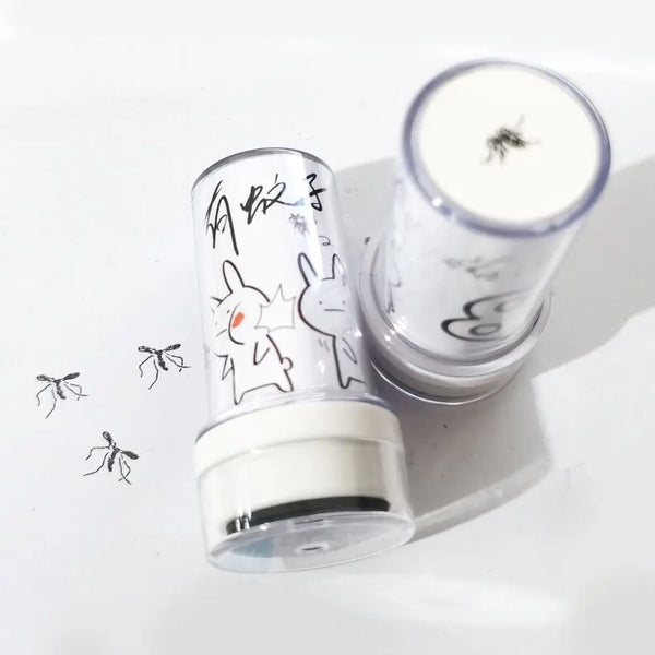 Funny mosquito stamps