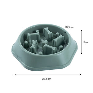 slow dog plate