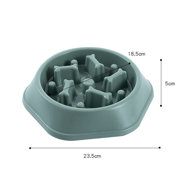 slow dog plate