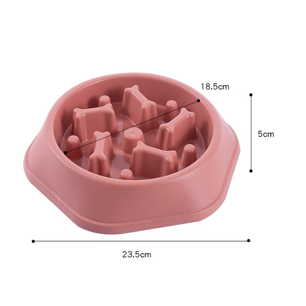 slow dog plate