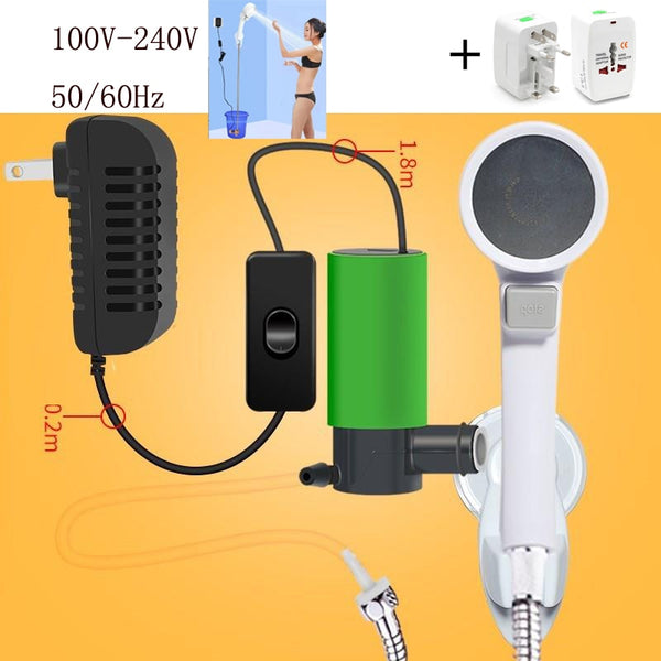 Home And Car Portable Bath Shower 12v
