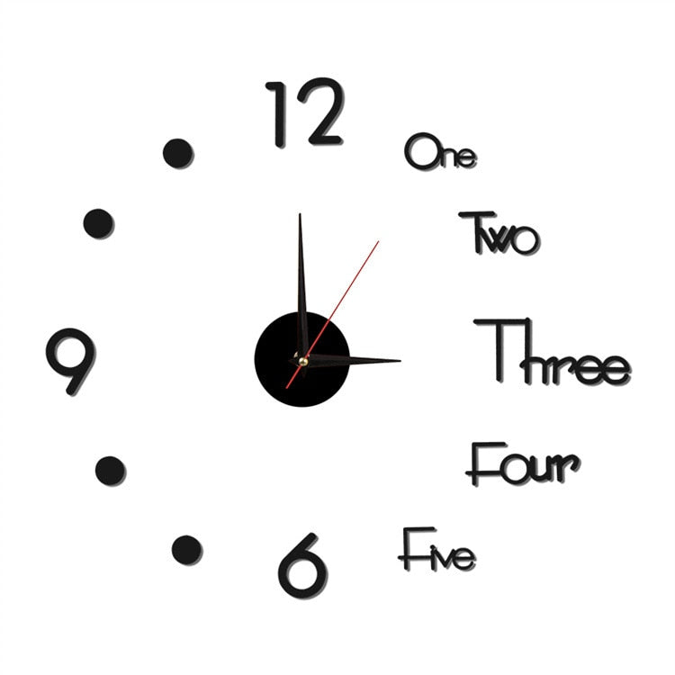 Glowing Wall Clock