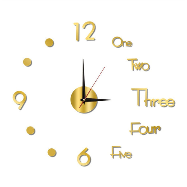 Glowing Wall Clock