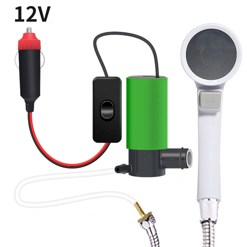 Home And Car Portable Bath Shower 12v