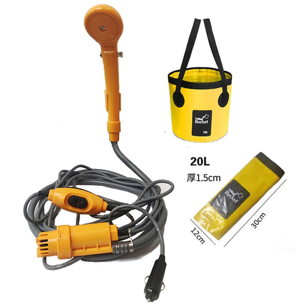 Home And Car Portable Bath Shower 12v