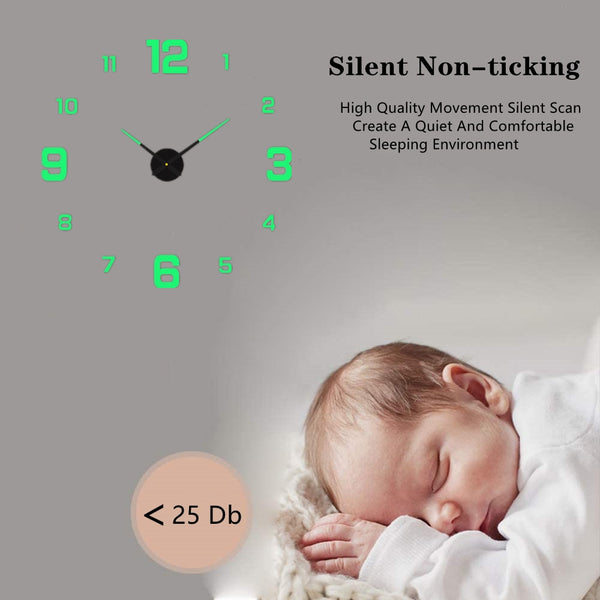Glowing Wall Clock