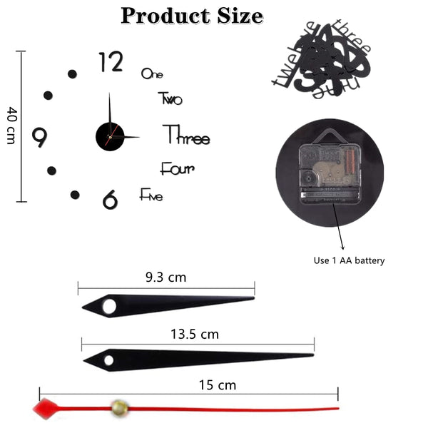 Glowing Wall Clock