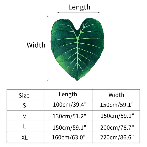 Huge Leaf Blanket