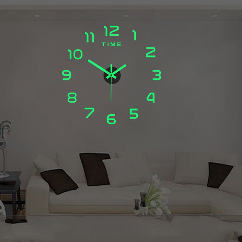 Glowing Wall Clock