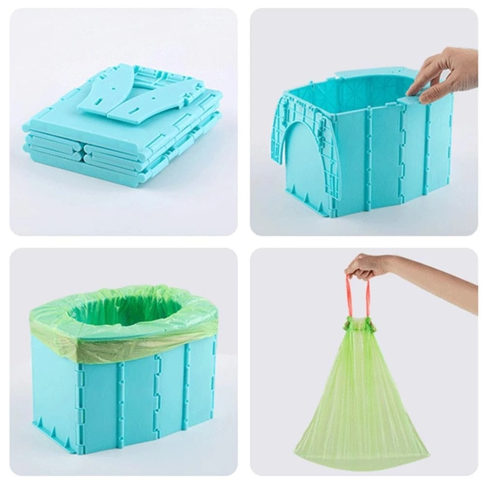 Portable baby WC