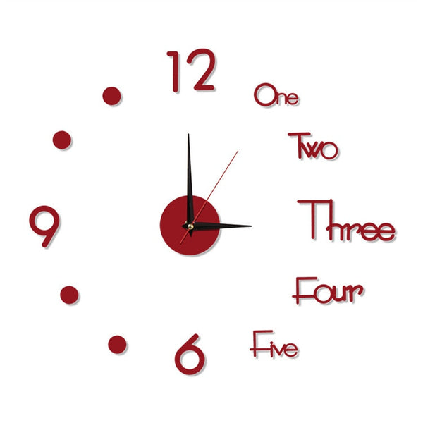 Glowing Wall Clock