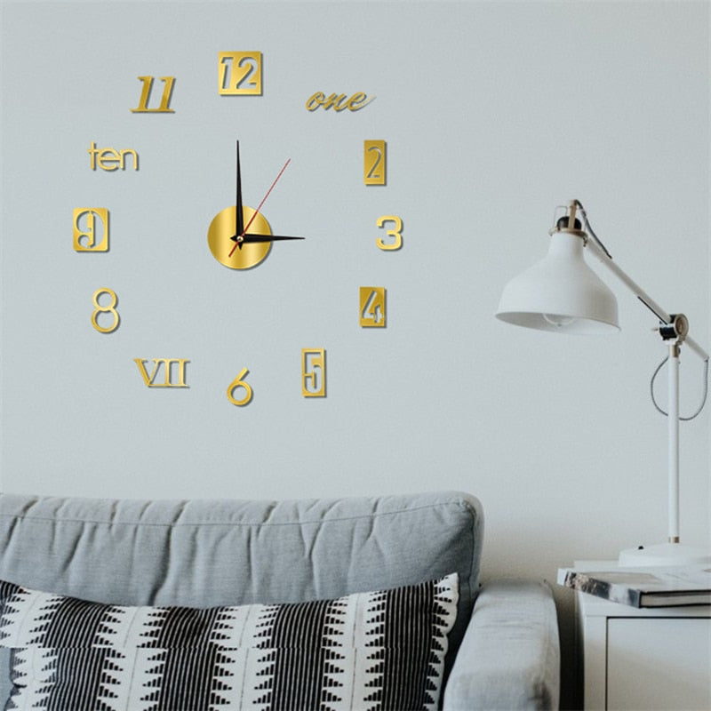 Glowing Wall Clock