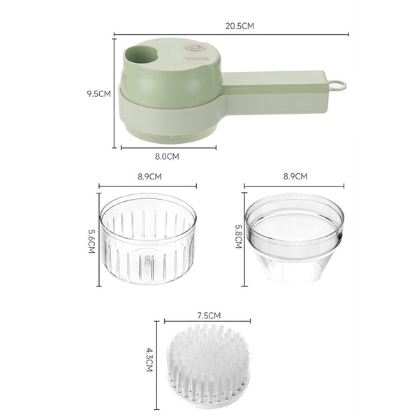 WHD FOOD PROCESSOR 4 IN 1