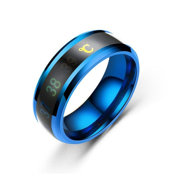 Smart ring temperature meter for women and men