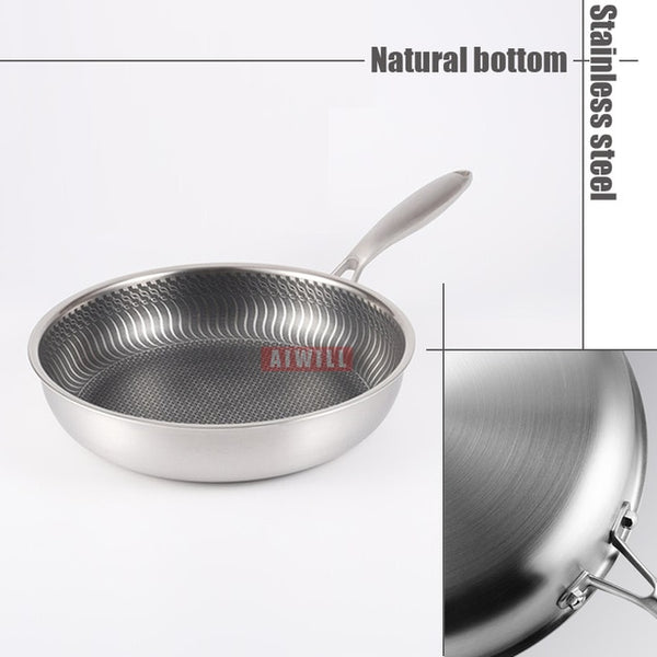 Ultra quality frying pan with powerful oven (does not stick)