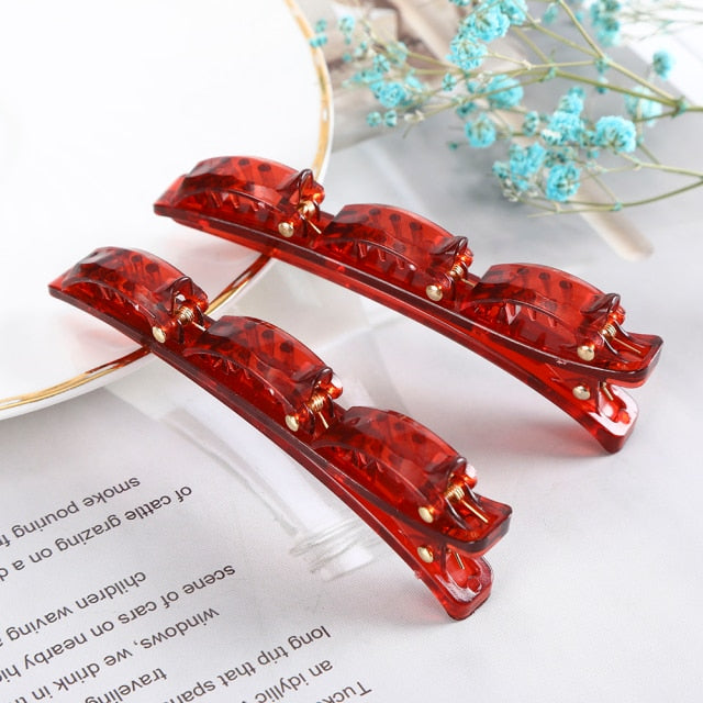 Adjustable headband made of precious stones