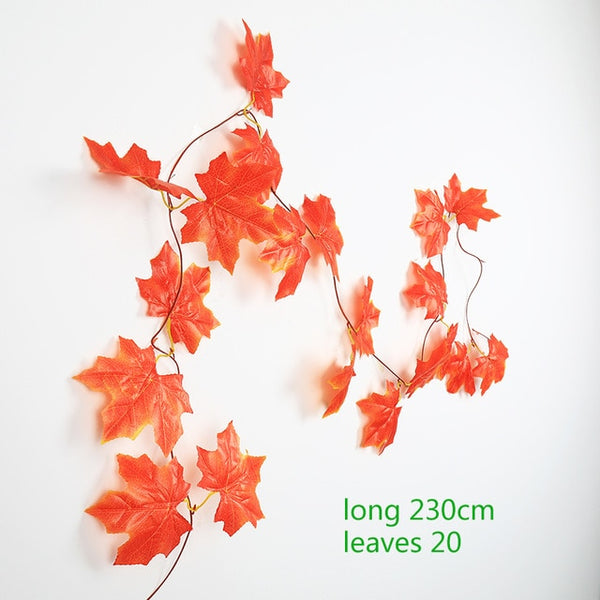 230cm green silk fake garden