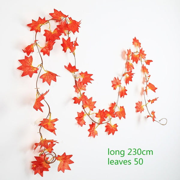 230cm green silk fake garden