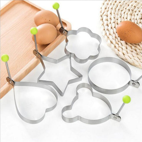 stainless steel fried egg