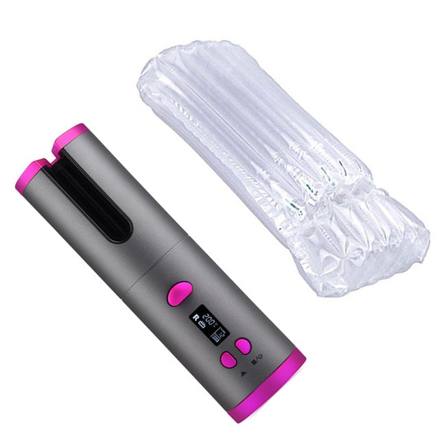 Portable USB Wireless Hair Curler